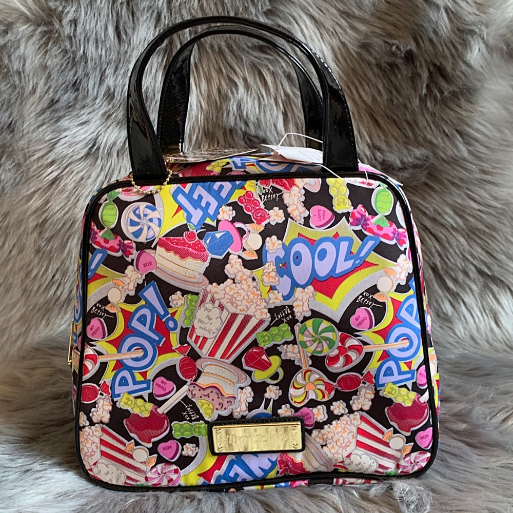 Betsey Johnson Dome Lunch Tote Sweet Pop